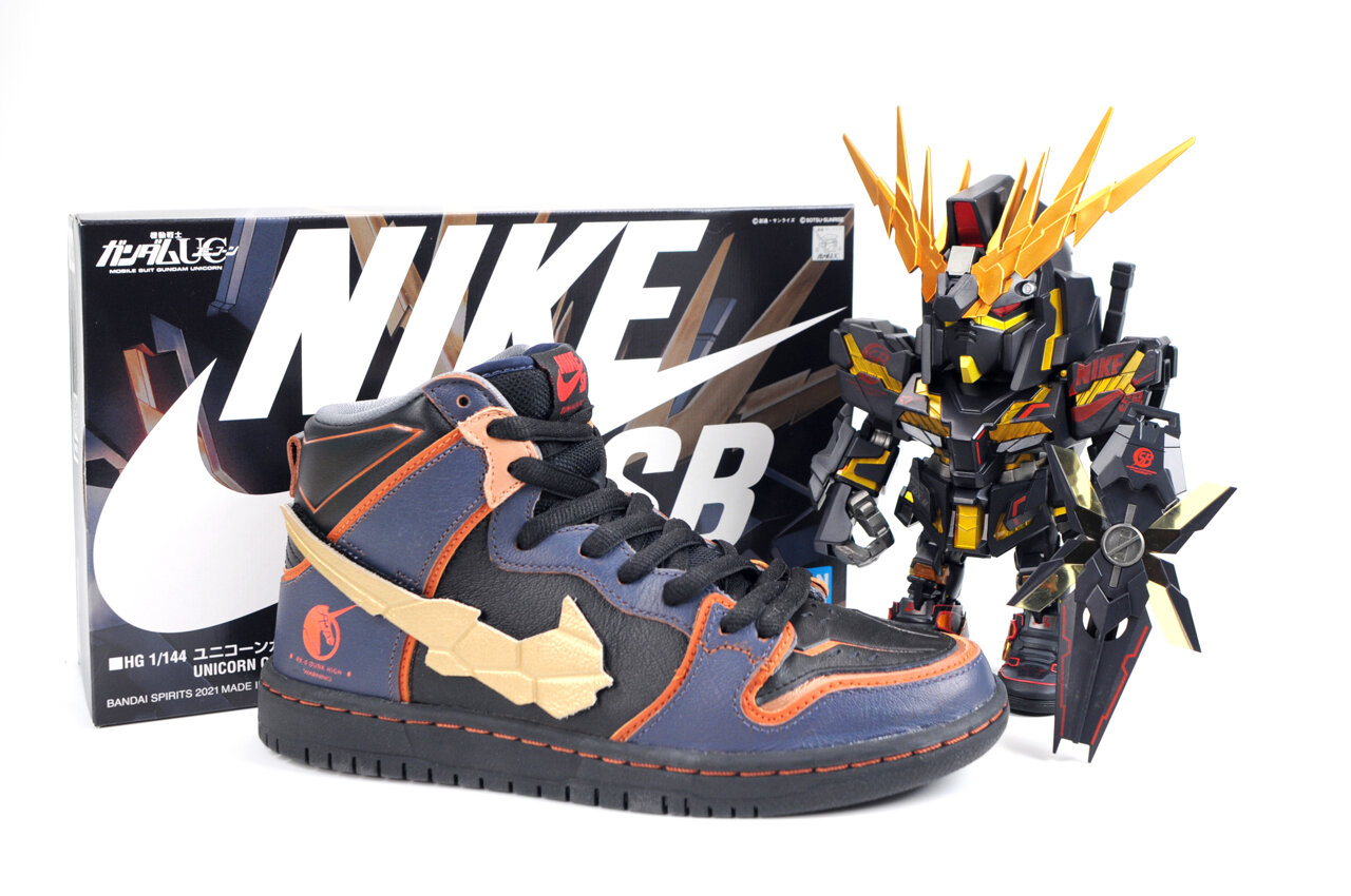 nike sb gundam toy