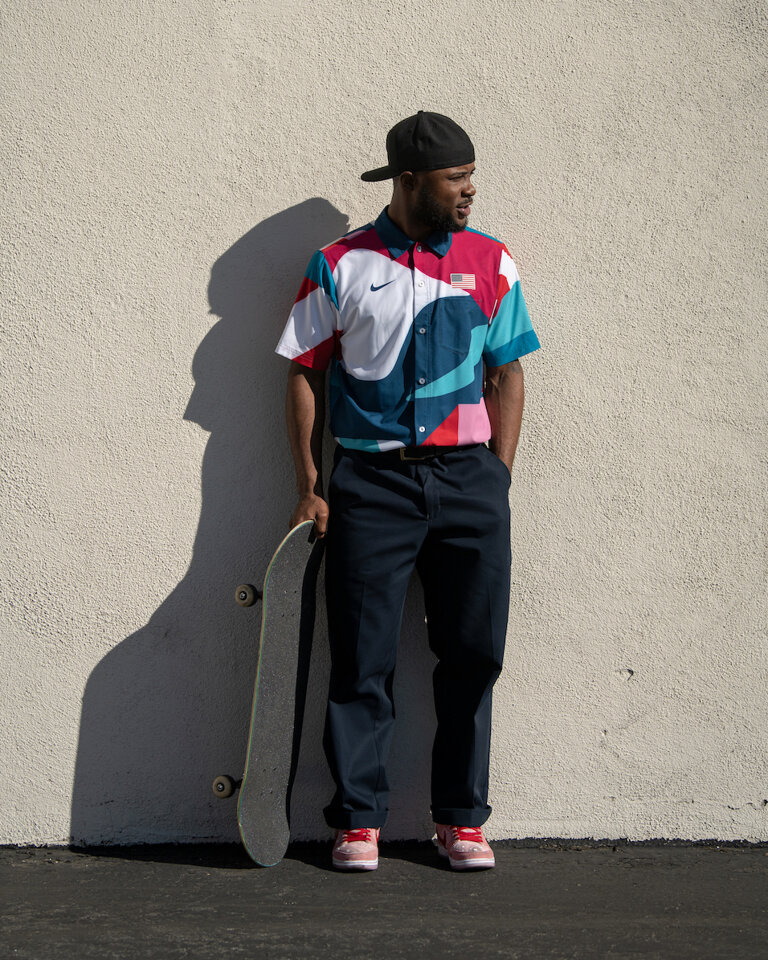 nike sb x parra usa federation kit skate coveralls