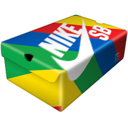 nike sb rainbow box