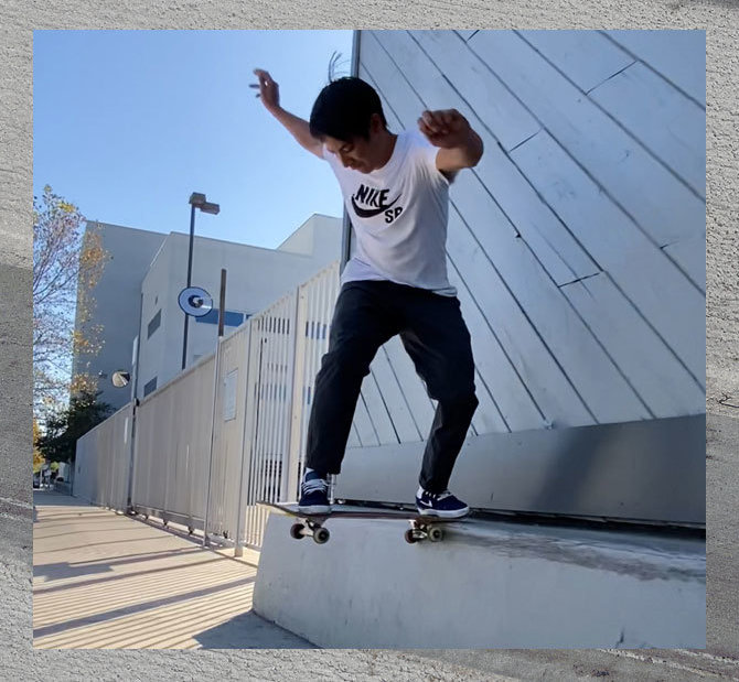 hoekpunt Zijdelings Nathaniel Ward Janoski By You - Nike Skateboarding
