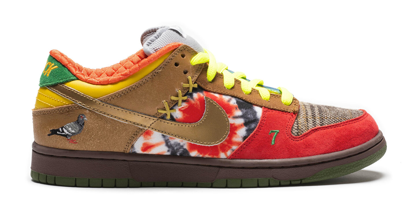 nike sb what the dunk low